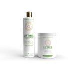 Gamme Lifting Kératine & Ail – Shampoing + Soin 500ml